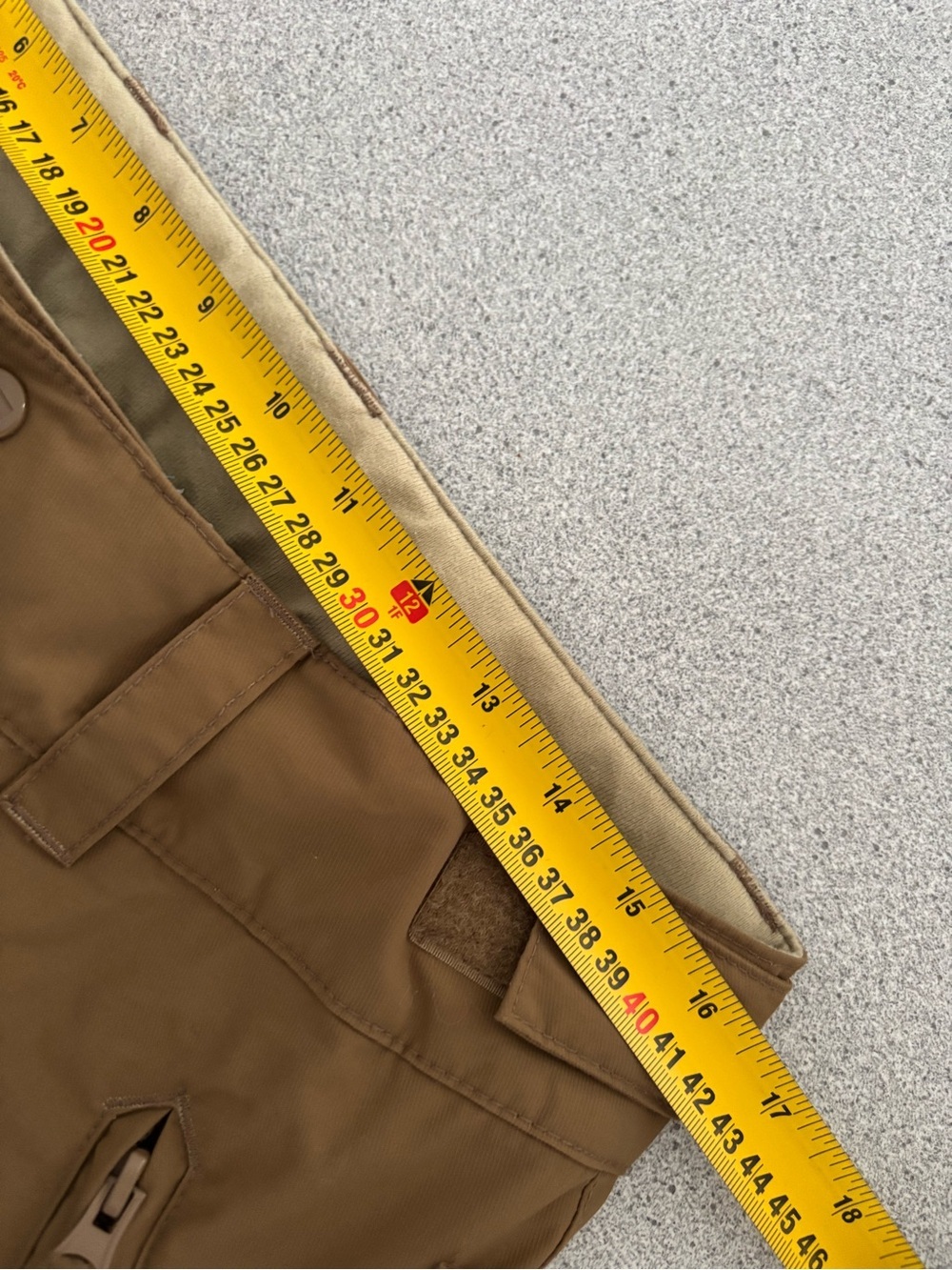 Quiksilver Utility Snow Pants Unisex Brown Ski Snowboard Men Small Winter Hiking - Picture 10 of 12